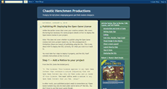 Desktop Screenshot of chaotichenchmen.com
